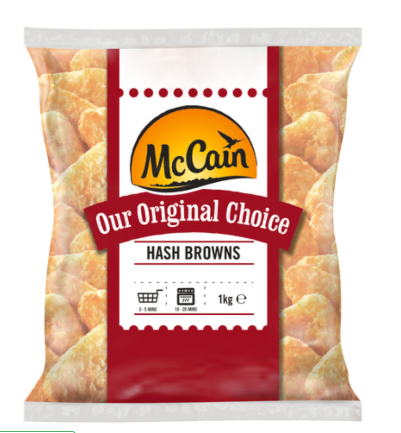 McCain Hash Browns (8x1kg)