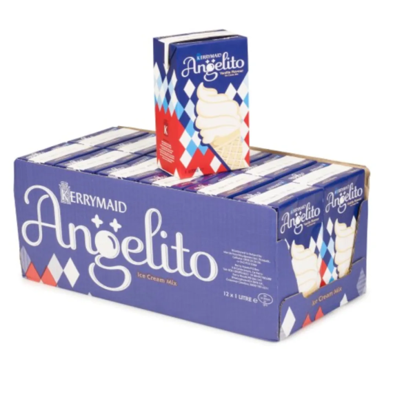 Angelito Vanilla Ice Cream Mix (12x1 Litre)